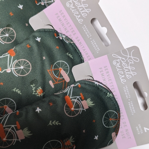 4X La Petit Ourse Overnight Pads With Silicone (8 Pads Total) - Picture 5 of 6